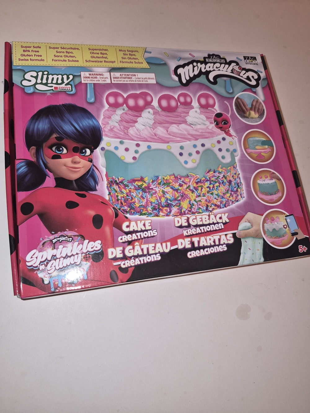 Sprinkles & Gliny Cake Creations Kit - Pink